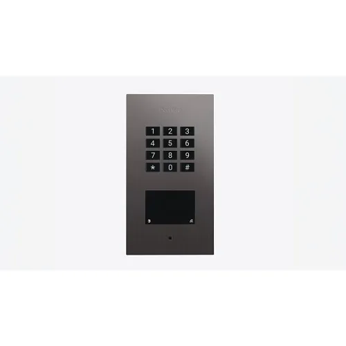 DoorBird 423872233 A1121 Flush-Mount IP Access Control Device, Titanium