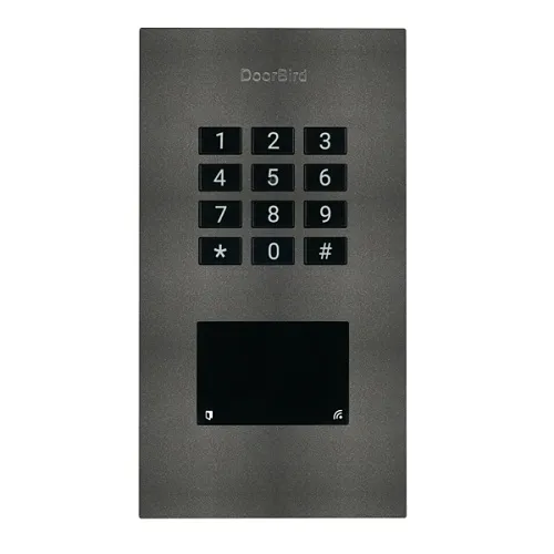 DoorBird A1121 Flush-Mount IP Access Control Device, Multi-Technology, Stainless Steel (DB703)