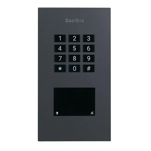 DoorBird A1121 Flush-Mount IP Access Control Device Multi-Technology, Anthracite Grey (RAL7016)