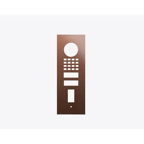 DoorBird D1101FV Fingerprint 50 Flush-Mount Front Panel, Brushed Bronze (BRSHBRONZE)