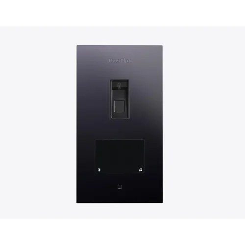 DoorBird A1122 Fingerprint 50 Flush-Mount IP Access Control Device, Polish Titan (POLISH.TITAN.)