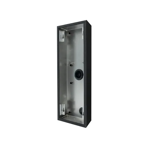 DoorBird 423874657 Surface-Mounting Housing for D2101KV/D2102FV IP Video Door Stations, Graphite Black