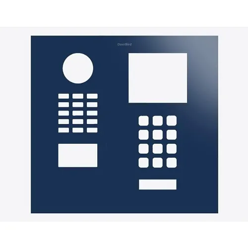 DoorBird D2101IKH Front Panel, Cobalt Blue (RAL 5013)