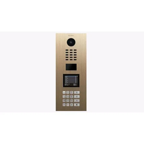 DoorBird 423887923 D2102V IP Video Door Station Stainless Steel Flush-Mount 2 Call Buttons