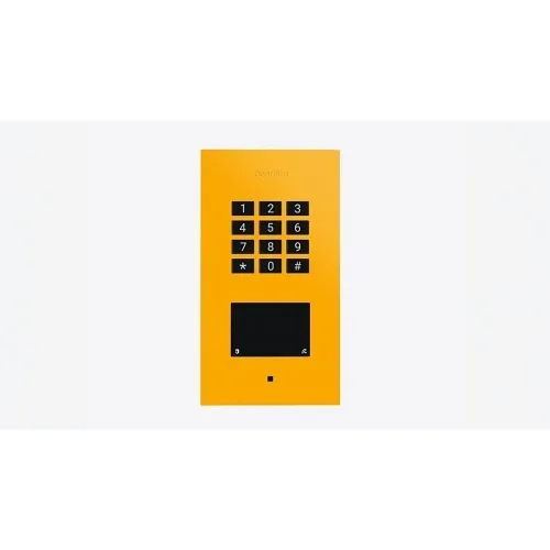 DoorBird A1121 Flush-Mount IP Access Control Device, Multi-Technology, Signal Yellow (RAL1003)