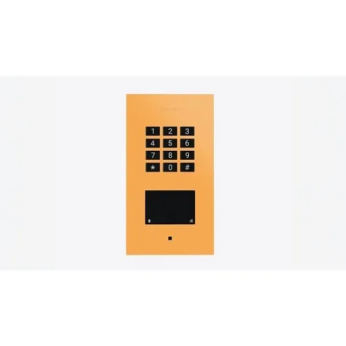 DoorBird A1121 Flush-Mount IP Access Control Device, Multi-Technology, Saffron Yellow (RAL1017)