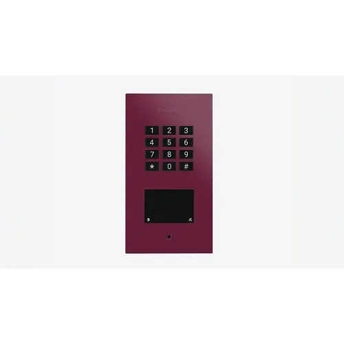 DoorBird A1121 Flush-Mount IP Access Control Device, Multi-Technology, Claret Violet (RAL4004)