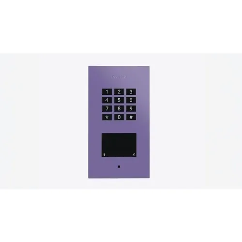 DoorBird A1121 Flush-Mount IP Access Control Device, Multi-Technology, Blue Lilac (RAL4005)