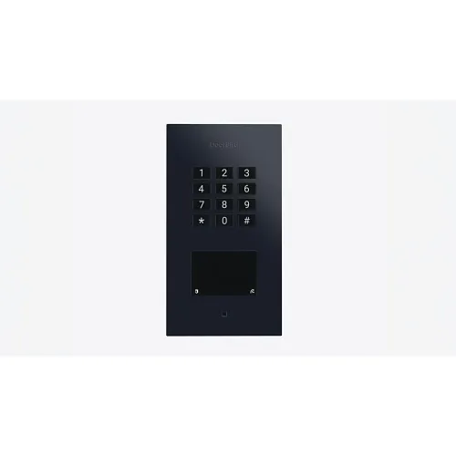 DoorBird A1121 Flush-Mount IP Access Control Device, Multi-Technology, Black Blue (RAL5004)