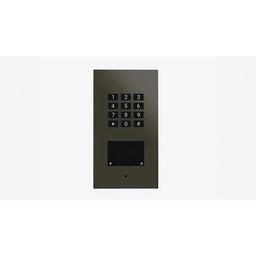 DoorBird A1121 Flush-Mount IP Access Control Device, Multi-Technology, Grey Olive (RAL6006)