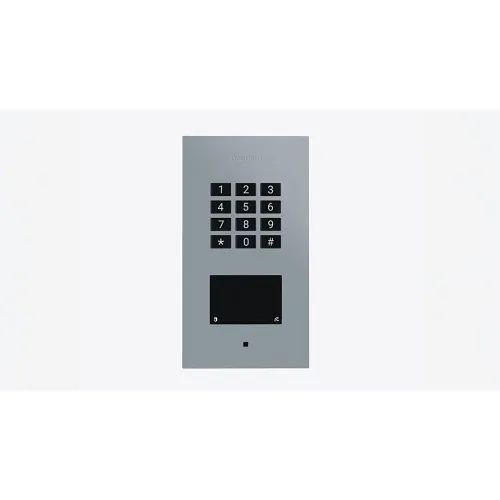 DoorBird A1121 Flush-Mount IP Access Control Device, Multi-Technology, Silver Grey (RAL7001)