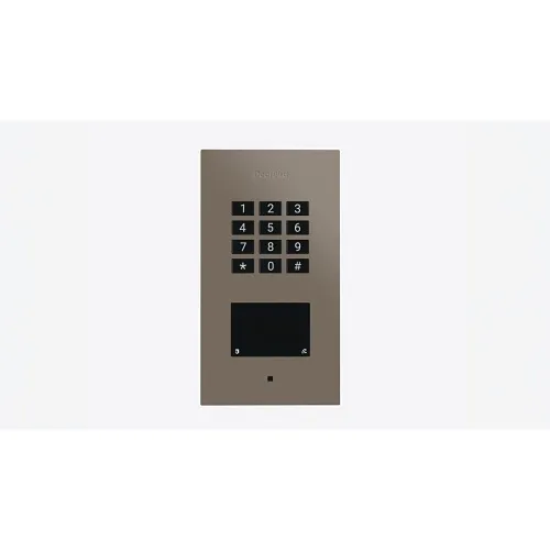 DoorBird A1121 Flush-Mount IP Access Control Device, Multi-Technology, Beige Grey (RAL7006)