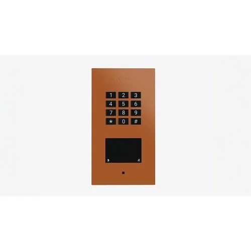 DoorBird A1121 Flush-Mount IP Access Control Device, Multi-Technology, Orange Brown (RAL8023)