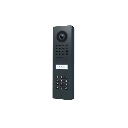DoorBird D1101KV Surface-Mount IP Video Intercom, Anthracite Grey (RAL7016)