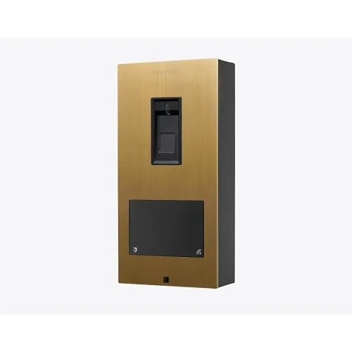 DoorBird A1122 Fingerprint 50 Surface-Mount IP Access Control Device, Brushed Gold (BRSHGOLD)