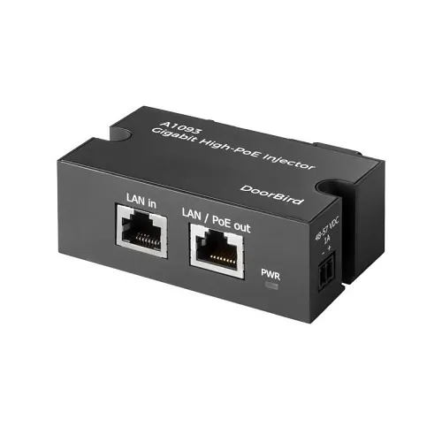 DoorBird 423913868 Gigabit High-PoE-Injector A1093