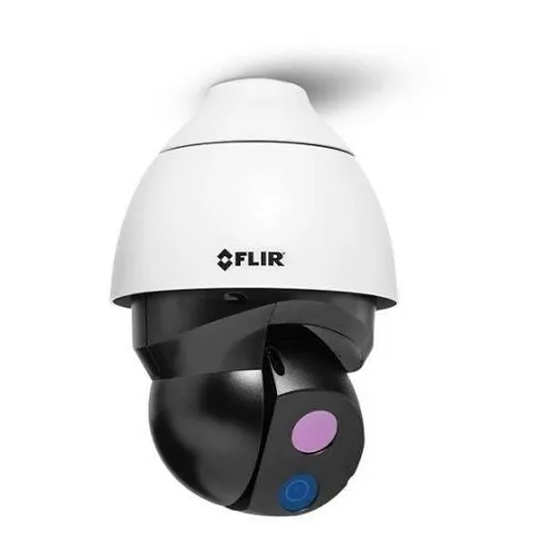 FLIR 427-0200-70-00 4K Outdoor Thermal Imaging IP Camera, Multi-Sensor and Pan / Tilt / Zoom, 18mm Lens