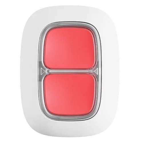 AJAX 42802.79.WH3 Double Button Wireless Hold-up Transmitter, White