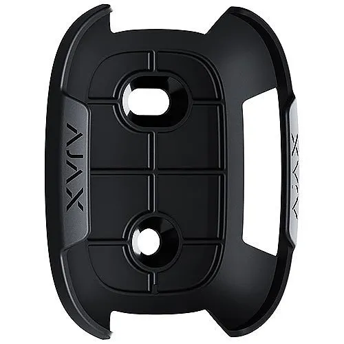 AJAX 42806.82.BL Bracket to Fix Button or Double Button on Surfaces, Black