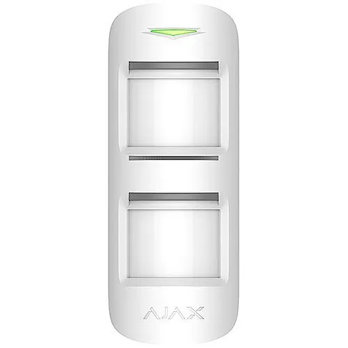 AJAX 42826.33.WH3 Wireless Outdoor Motion Detector with Anti-Masking and Pet Immunity, White