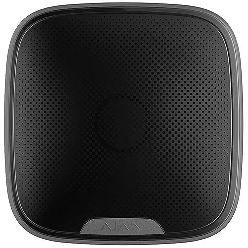 AJAX 42844.07.BL3 Wireless Outdoor Siren, Black