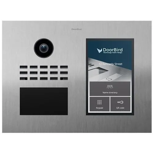 DoorBird 429600052 D31TDH IP Video Intercom for Multi-Tenant Residences and Buildings with Up to 1000 Units