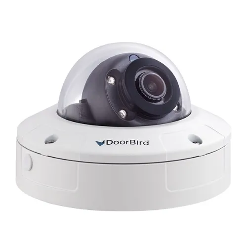 DoorBird 429602131 A1131 2MP Video Mini Dome IP Camera, 2.8mm Fixed Lens