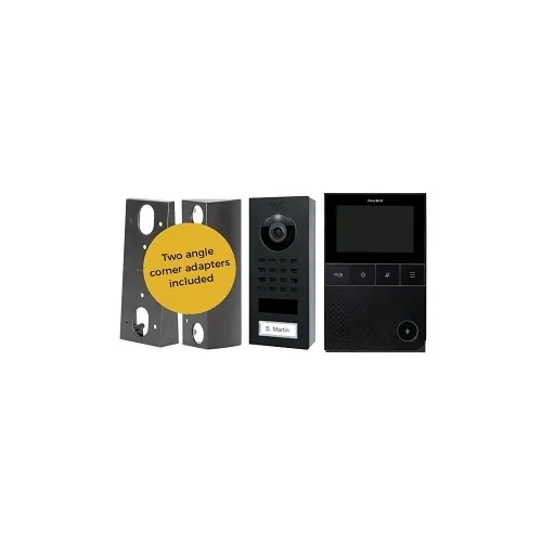 DoorBird 429604449 D11 Commercial Kit for Commercial Property with 1-Unit, Graphite, Black