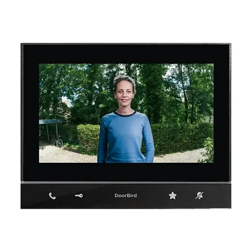 DoorBird 429614011 A1103 IP Video Indoor Station, 7" True IPS Touch Display, Black