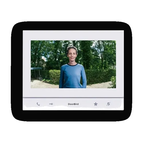 DoorBird 429614042 A1103 IP Video Indoor Station, 7" True IPS Touch Display, Polar White