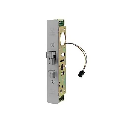 Adams Rite 4300-3M-201-313 4300 Steel Hawk Electrified Deadlatch, 1-1/8" Backset, Monitored for Flat Mortised Strike, Dark Bronze Anodized