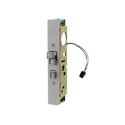 Adams Rite 4300-40-101-628 Steel Hawk eLatch Electrified Lock for Flat Surface Mount Strike, Clear Anodized Finish