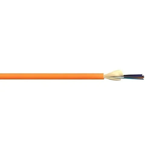 Superior Essex 43012PG01 TeraFlex 12-Fiber 1-Unit Distribution OFNR Fiber Optic Cable, Multimode, Orange