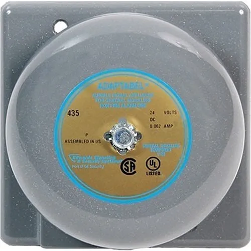 Edwards Signaling 435-6C1 6 Bell 6V DC 6"