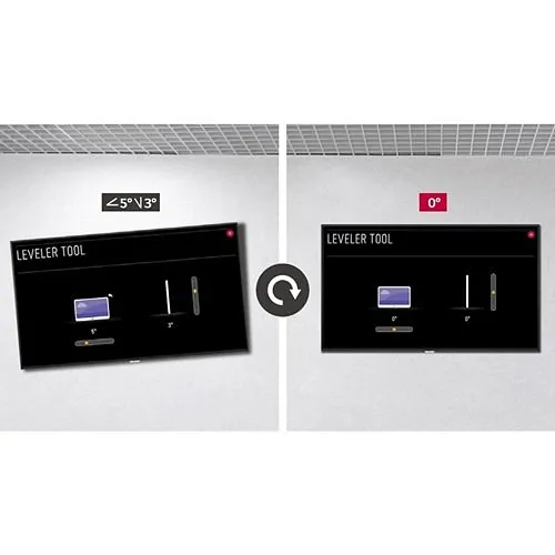 LG 43UH5F-H 43" Slim UHD IPS Digital Signage with Non-Glare Coating, webOS Platform, Cisco and Crestron Compatible, IP5x Certified