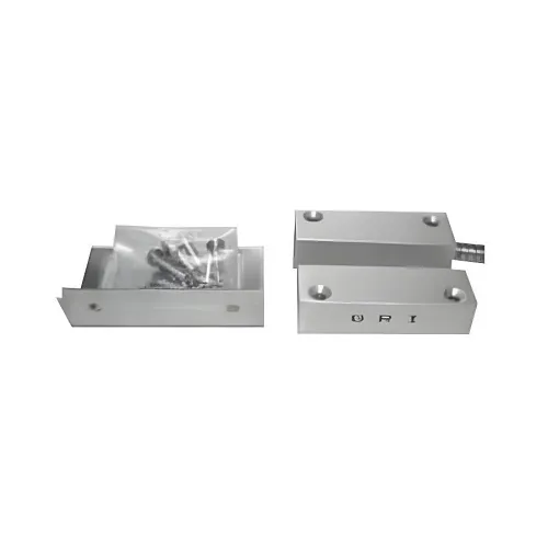 GRI M-500-B Micro 500 Series Surface Mount Magnetic Contact Switch Set for Residential Applications, Brown
