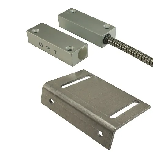 GRI 4405-A Industrial Surface Mount Switch Set, 2-1/2" Standard Gap, 5W, 175VDC, 0.25A, DPDT, x 2, Aluminum