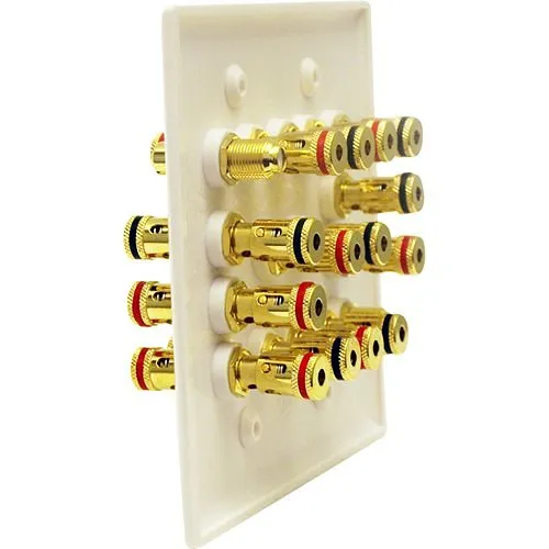 DataComm 45-0070 7.2 Surround Sound, 2-Gang Plate