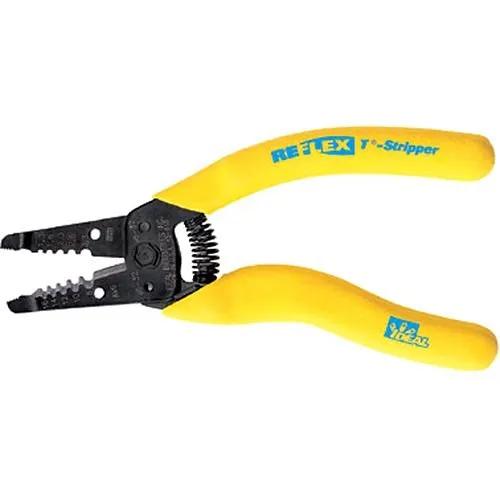 IDEAL 45-417 Reflex Premium T-7 T-Stripper Wire Stripper, Yellow