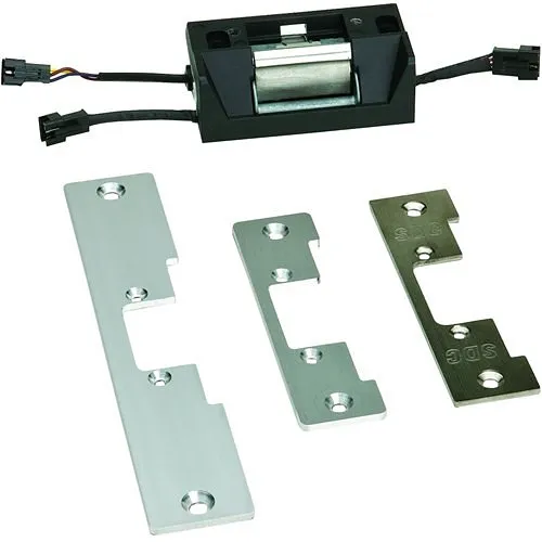 SDC 45-A UniFLEX 45 Universal Electric Strike/Door Release with Different Faceplates, Fail-Secure, Fail-Safe