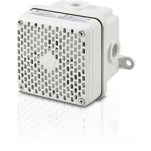 Federal Signal 450EWBX Vibratone Hazardous Location Electronic Horn, 12-24V, Gray