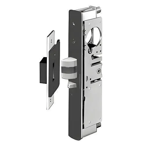 Adams Rite 4511-26-201-313 Deadlatch with Strike, 31/32" Backset, Bronze