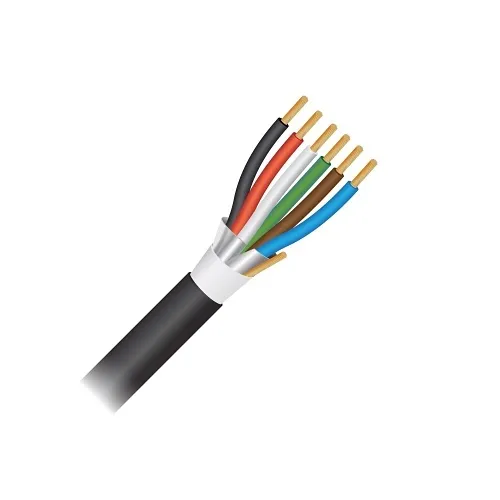 Paige 451806SDB 18/6c Stranded, Overall Shielded, Waterblock tape, Direct Burial, Black Jacket, 1000' Reel