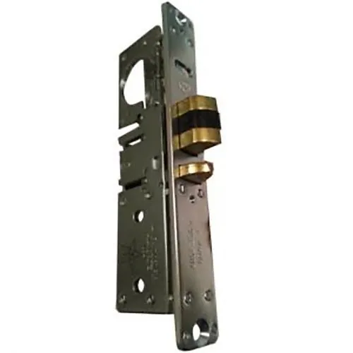 Adams Rite 4530-25-101-313 4530 Standard Duty Deadlatch, Flat Faceplate, 31/31" Backset, LH or RHR Handling for Flat 4-5/8" Mortised Strike, Dark Bronze Anodized