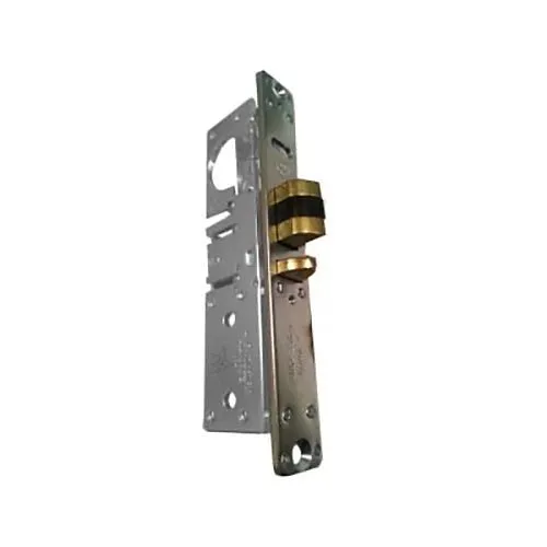 Adams Rite 4530-25-101-628 4530 Standard Duty Deadlatch, Flat Faceplate, 31/31" Backset, LH or RHR Handling for Flat 4-5/8" Mortised Strike, Clear Anodized
