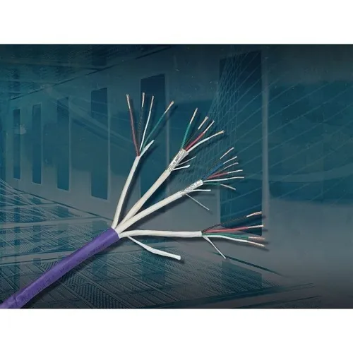 Paige 454932APR 18/6c, 18/4c, 16/2c, 22/4c All in One, Stranded, Overall Shielded Access Control Composite Cable, Plenum, Purple Jacket, 500' Reel