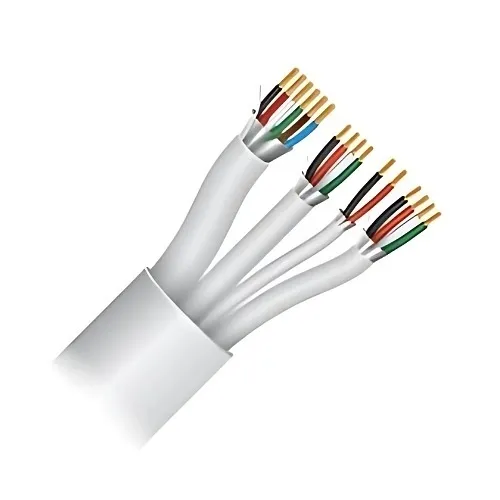 Paige 454932AWH 18/6c+18/4c+22/4c+16/2c Shielded Access Control Composite Cable, Plenum Rated, 500' Reel, White
