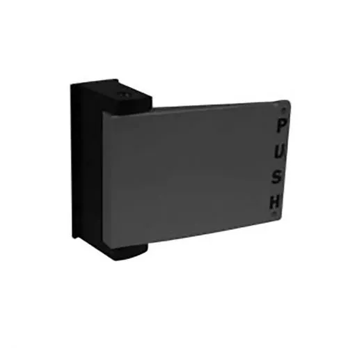 Adams Rite 4590-01-00-335 4590 Deadlatch Paddle for 4300, 4500, 4900 Series, PULL to Left, 1-3/4", Black Anodized