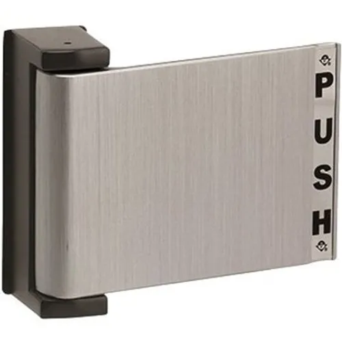 Adams Rite 4590-02-02-313 4590 Deadlatch Paddle for 4300, 4500, 4900 Series, Push to Left, 2-1/4" to 2-1/2", Dark Bronze Anodized