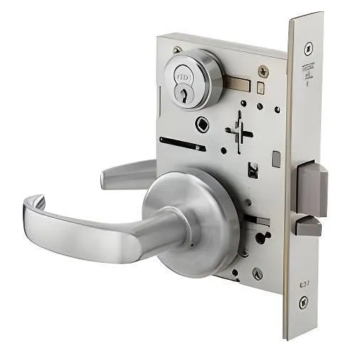 BEST 45HW7DEU12R626RQE 45HW Series Electrified Mortise Lock, Fail Secure, 24V, Satin Chrome